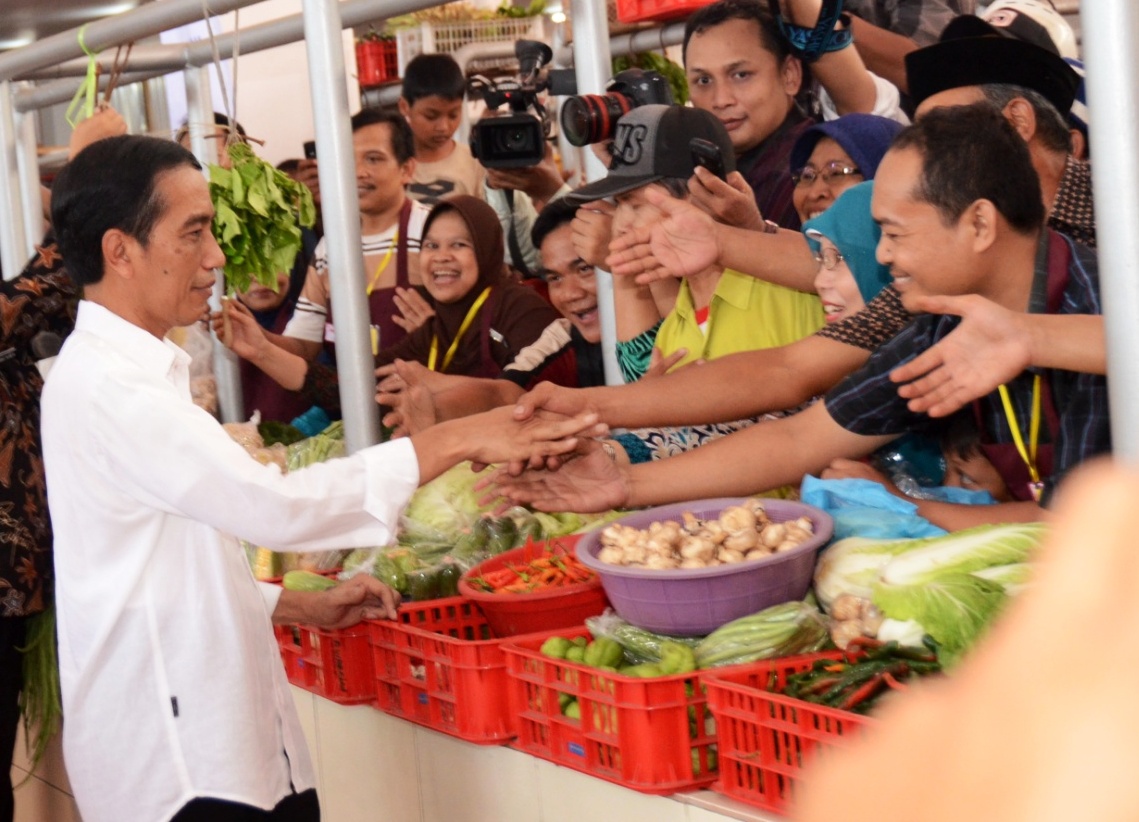 Sekretariat Kabinet Republik Indonesia Resmikan Pasar Manis Presiden