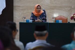 Sosialisasi Kesehatan Mata di Lingkungan Sekretariat Kabinet RI, Aula Geduang III, Rabu, 28 September 2016.