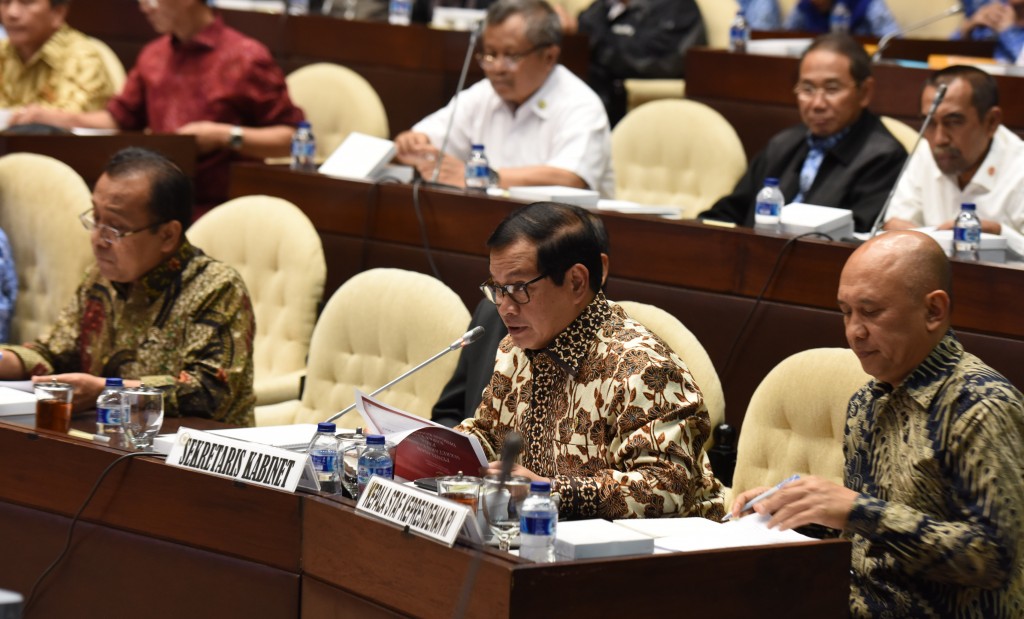 Sekretariat Kabinet Republik Indonesia Komisi Ii Dpr Setujui Pagu