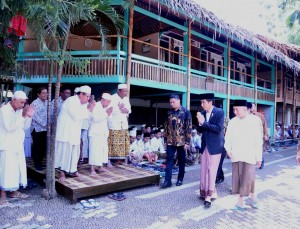 Pondok Pesantren At-Taufiqy yang berada di Desa Rowokembu, Kecamatan Wonopringgo, Kabupaten Pekalongan, Jateng, Minggu (8/1) pagi.