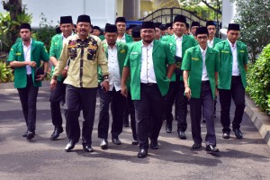 Bertemu Presiden Jokowi, GP Ansor Laporkan Kelompok Radikal Yang Terkonsolidasi Jelang Pilpres