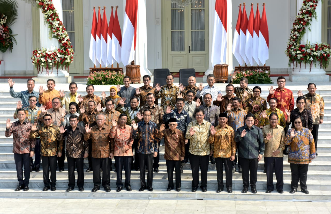 Sekretariat Kabinet Republik Indonesia President Jokowi Unveils New