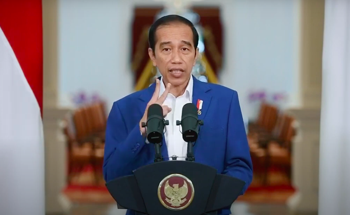 Sekretariat Kabinet Republik Indonesia President Jokowi Upbeat About