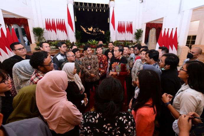 Sekretariat Kabinet Republik Indonesia Presiden Jokowi Silaturahmi