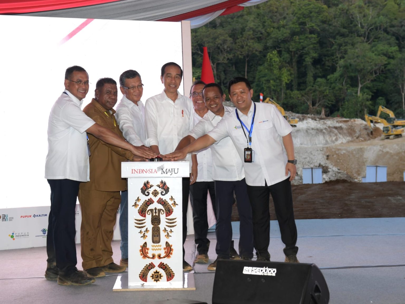 Sekretariat Kabinet Republik Indonesia Groundbreaking Psn Kawasan