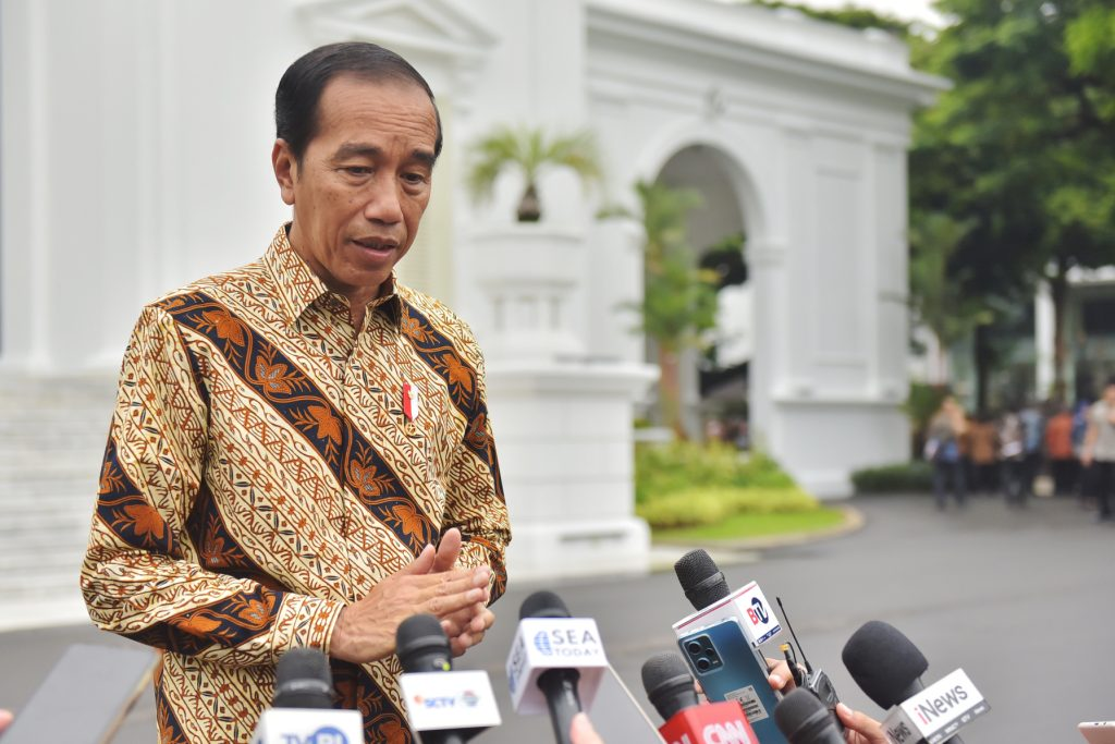 Sekretariat Kabinet Republik Indonesia President Jokowi Conveys