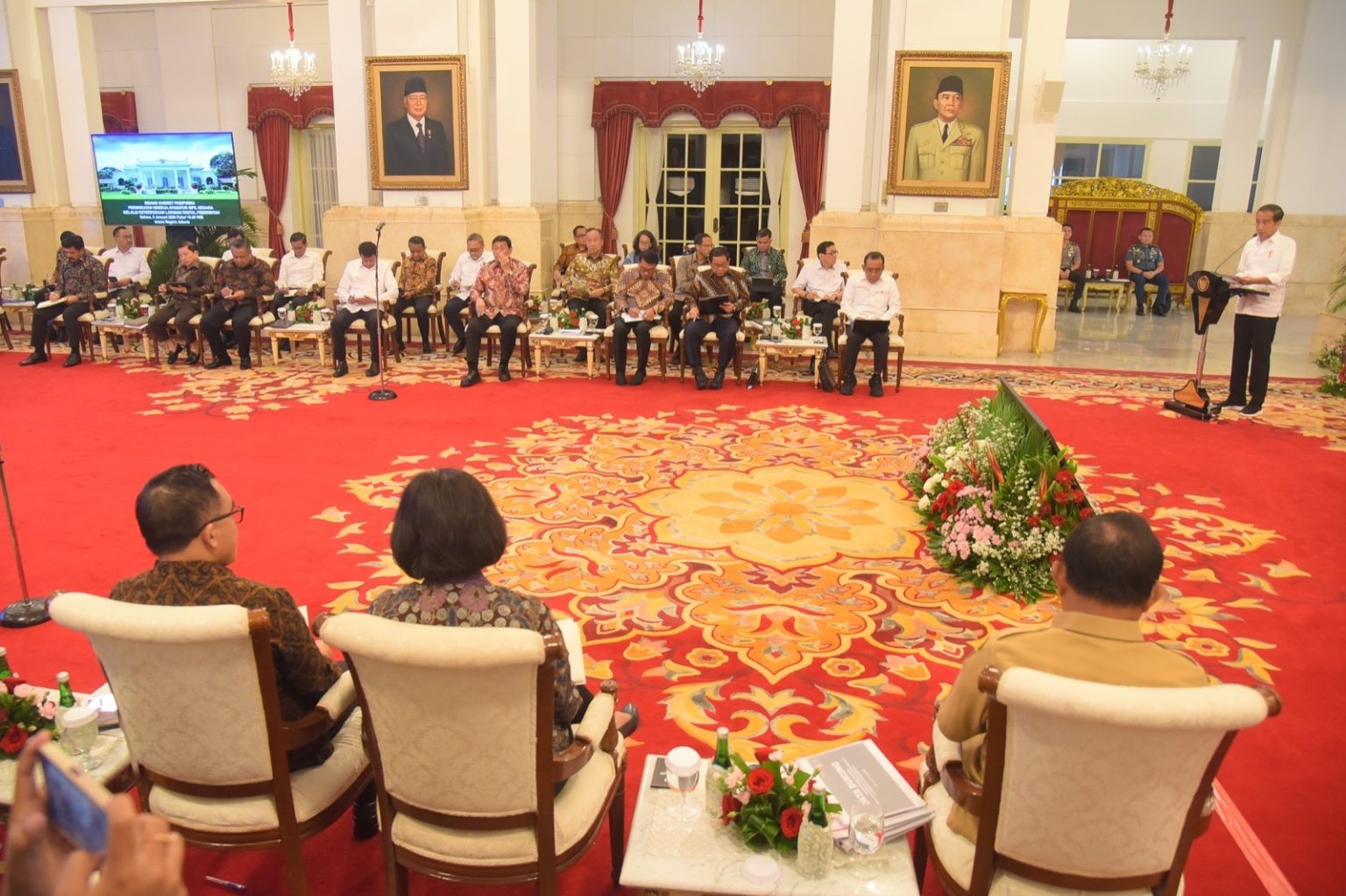 Sekretariat Kabinet Republik Indonesia President Jokowi Calls For