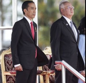 Presiden Jokowi dan Perdana Menteri Malaysia Dato Sri Mohammad Najib 