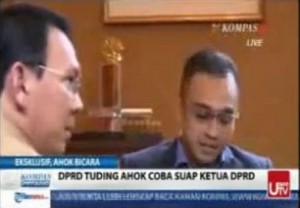 Segmen wawancara Kompas TV - Gubernur DKI Basuki Tjahaja Purnama, Selasa (17/3), yang mendapat teguran KPI