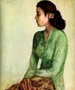 Foto.4. Rini, Ir  Soekarno  (1 958),  (Sumber: Bagian Pengelolaan  Seni Budaya dan Tata Graha, Sekretariat Presiden) 