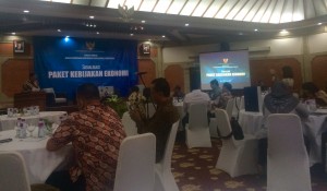 Suasana Forum Tematik Bakohumas yang digelar Kemenko Perekonomian, di Kuta, Bali, Selasa (20/10)
