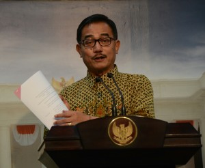 Menteri Agraria/Kepala BPN Ferry Mursyidan Baldan