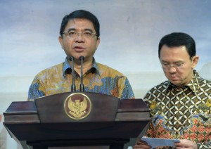 Kepala BKPM sampaikan keterangan pers kemarin (20/1) di Kantor Presiden, Jakarta. (Foto:Humas/Jay)