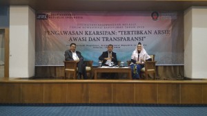 Forum Tematik Bakohumas, Rabu (10/5), di Ruang Serbaguna Noerhadi Magetsari, Kantor ANRI, Jakarta  Selatan. (Foto: Humas/Edi)
