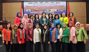Dharma Wanita Persatuan Sekretariat Kabinet RI mengadakan bazar Ramadhan 1437 H di Aula Gedung III Kementerian Sekretariat negara RI, Jumat(3/6) Pagi.
