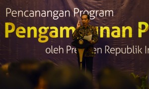 Presiden Jokowi melakukan Pencanangan Program Pengampunan Pajak di Kantor Pusat Dirjen Pajak Jakarta, (1/7) Pagi..