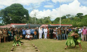 Deputi Seskab Bidang Kemaritiman Ratih Nurdiati menghadiri Perayaan HUT Kemerdekaan RI ke 71 di Pulau terluar dan terdepan (Pulau Enggano, Bengkulu Utara) tahun 2016, Rabu 17 Agustus 2016, Waktu setempat.