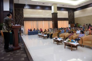 Sosialisasi Amnesti Pajak di lingkungan Sekretariat Kabinet, yang diselenggarakan di aula lantai 1 Gedung III Kemensetneg, Kamis (15/9) pagi.