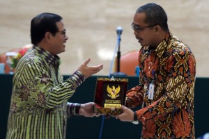 Sosialisasi Amnesti Pajak di lingkungan Sekretariat Kabinet, yang diselenggarakan di aula lantai 1 Gedung III Kemensetneg, Kamis (15/9) pagi.