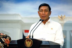 Menteri Koordinator Bidang Politik Hukum dan Keamanan Wiranto