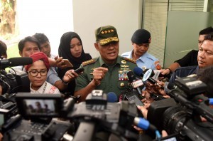 Indonesian National Defense Forces Commander Gen. Gatot Nurmantyo