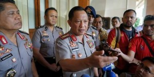 Kapolri Jenderal Tito Karnavian menjawab wartawan, di Mabes Polri, Rabu (4/1) pagi