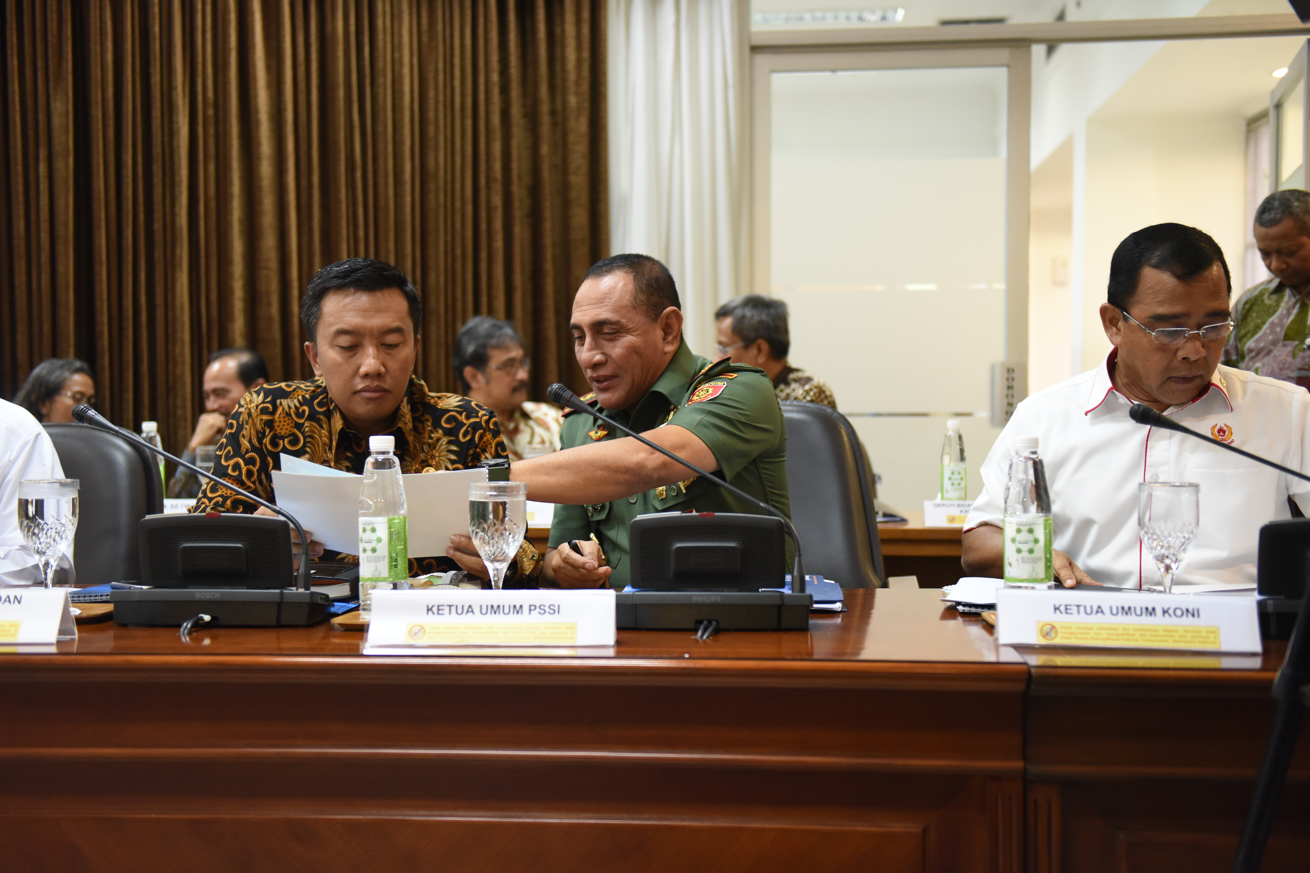 Menpora saat ikuti Rapat Terbatas di Kantor Presiden, Jakarta. (Foto: Dokumentasi Humas)