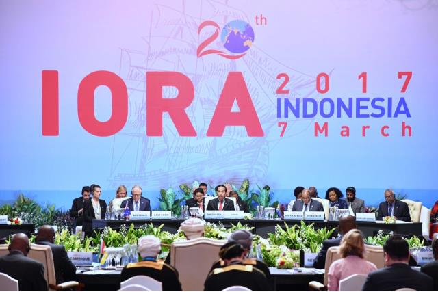 President Jokowi officially closes the 2017 IORA Summit, Tuesday (7/3) at the JCC, Jakarta. (Photo: PR/Jay)