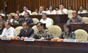 Cabinet Secretary attends a Working Meeting with Commission II of the House of Representatives at Nusantara Building, Senayan, Jakarta, Monday (12/6) afternoon (Photo: PR/Deni)