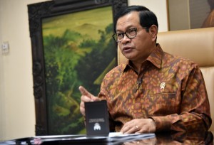 Cabinet Secretary Pramono Anung. (Photo by: Rahmat/ Public Relations Division of Cabinet Secretariat). 