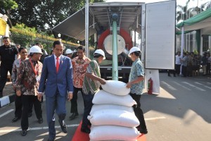 President Jokowi visits Indo Livestock 2018 Expo & Forum at the Jakarta Convention Centre (JCC), Senayan, Jakarta, on Friday (6/7) (Photo: Jay/PR)