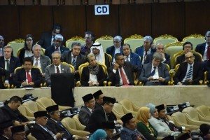Ambassadors listen to the President's Remarks at the Joint Session of the DPR-RI & DPD-RI, at the Nusantara Building, Jakarta, Thursday (8/16). (Photo by: Oji/Public Relations Division)