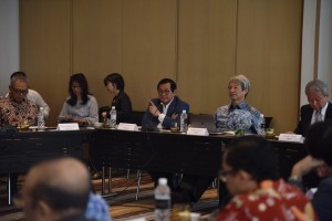 Seskab saat menghadiri Asian Statesmen's Forum (ASF) ke-16, di Hotel Pullman, Jakarta, Jumat (26/8). (Foto: Humas/Oji)