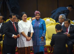 Seskab saat menghadiri acara pidato Presiden di Gedung DPR/MPR, Senayan, Jakarta, Kamis (16/8). (Foto: Humas Setkab). 