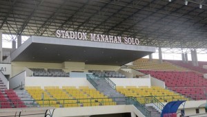 Photo Caption: Manahan Solo Stadium in Surakarta, Central Java.