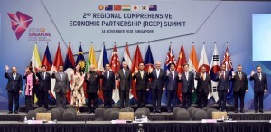 President Joko Widodo attends the 2nd Regional Comprehensive Economic Partnership (RCEP) Summit, at the Suntec Convention Centre, Singapore, Wednesday (14/11). (Photo by: BPMI)