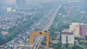 Suasana tol Jakarta-Cikampek. (Foto: Dokumentasi Kemenhub).