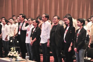 Presiden Jokowi menghadiri Festival Terampil 2019, di Kota Kasablanka, Jakarta, Sabtu (9/2) siang. (Foto: JAY/Humas)