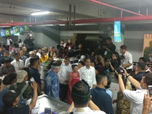 Presiden Jokowi meresmikan Pasar Rakyat, Pasar Badung, di Kota Denpasar, Bali, Jumat (22/3) petang. (Foto: OJI/Humas)