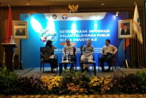Diskusi Tematik Bakohumas yang digelar Ombudsman RI, di Hotel Aryadutta, Jakarta, Selasa (23/4) pagi. (Foto: Heni/Humas)