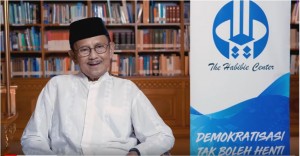 The third President of the Republic of Indonesia BJ. Habibie 