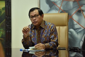 Cabinet Secretary Pramono Anung (Photo by: Jay) 