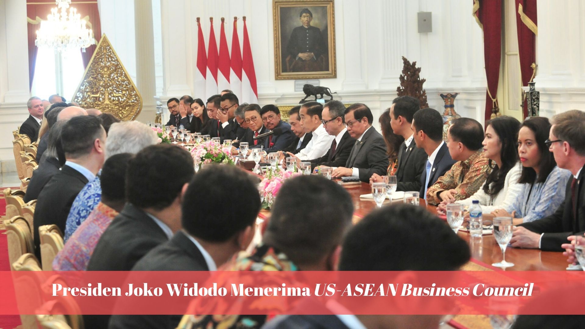 Sekretariat Kabinet Republik Indonesia Presiden Joko Widodo Menerima