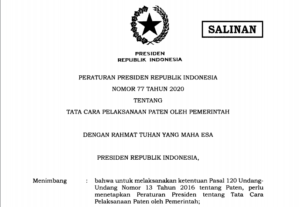 Sekretariat Kabinet Republik Indonesia | Inilah Perpres 77 Tahun 2020 ...