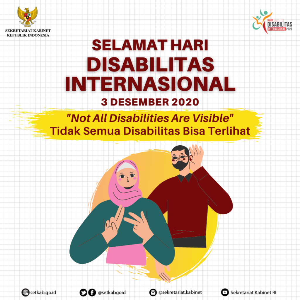 Sekretariat Kabinet Republik Indonesia | Hari Disabilitas Internasional ...