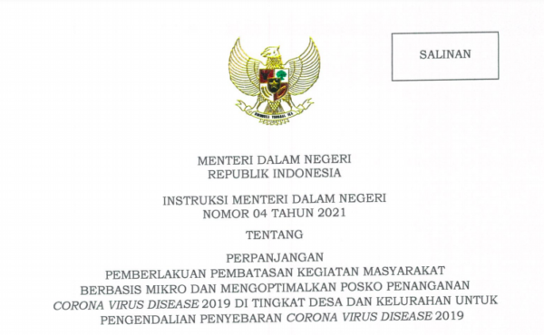 Sekretariat Kabinet Republik Indonesia | Mendagri Keluarkan Instruksi ...