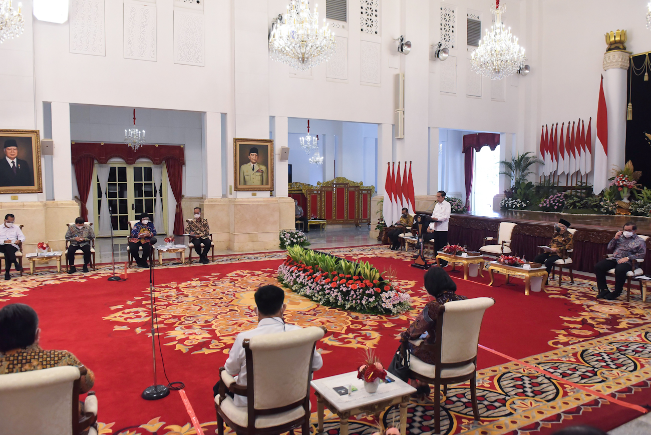 Presiden Jokowi Pimpin Sidang Paripurna DEN