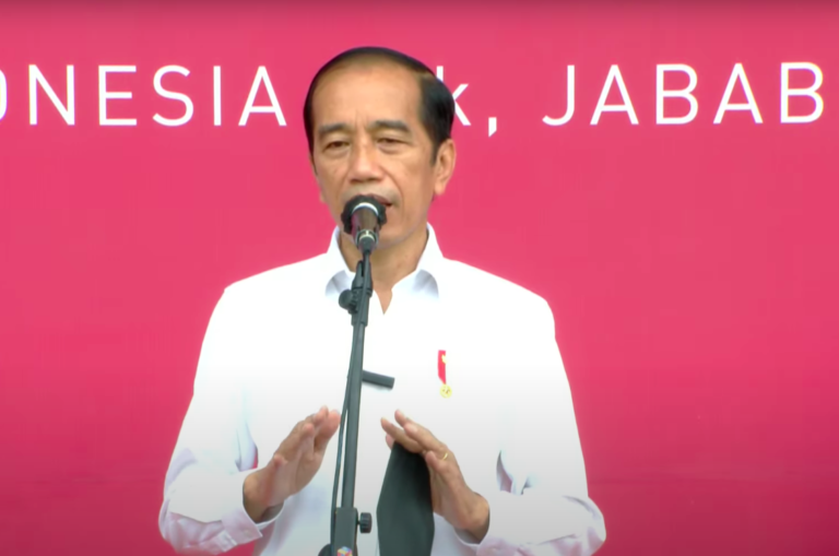 Presiden Joko Widodo di Jababeka