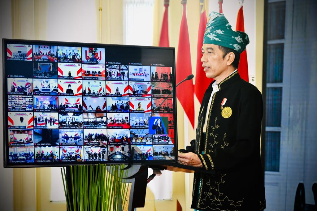 Presiden Jokowi - Hari Lahir Pancasila 2021