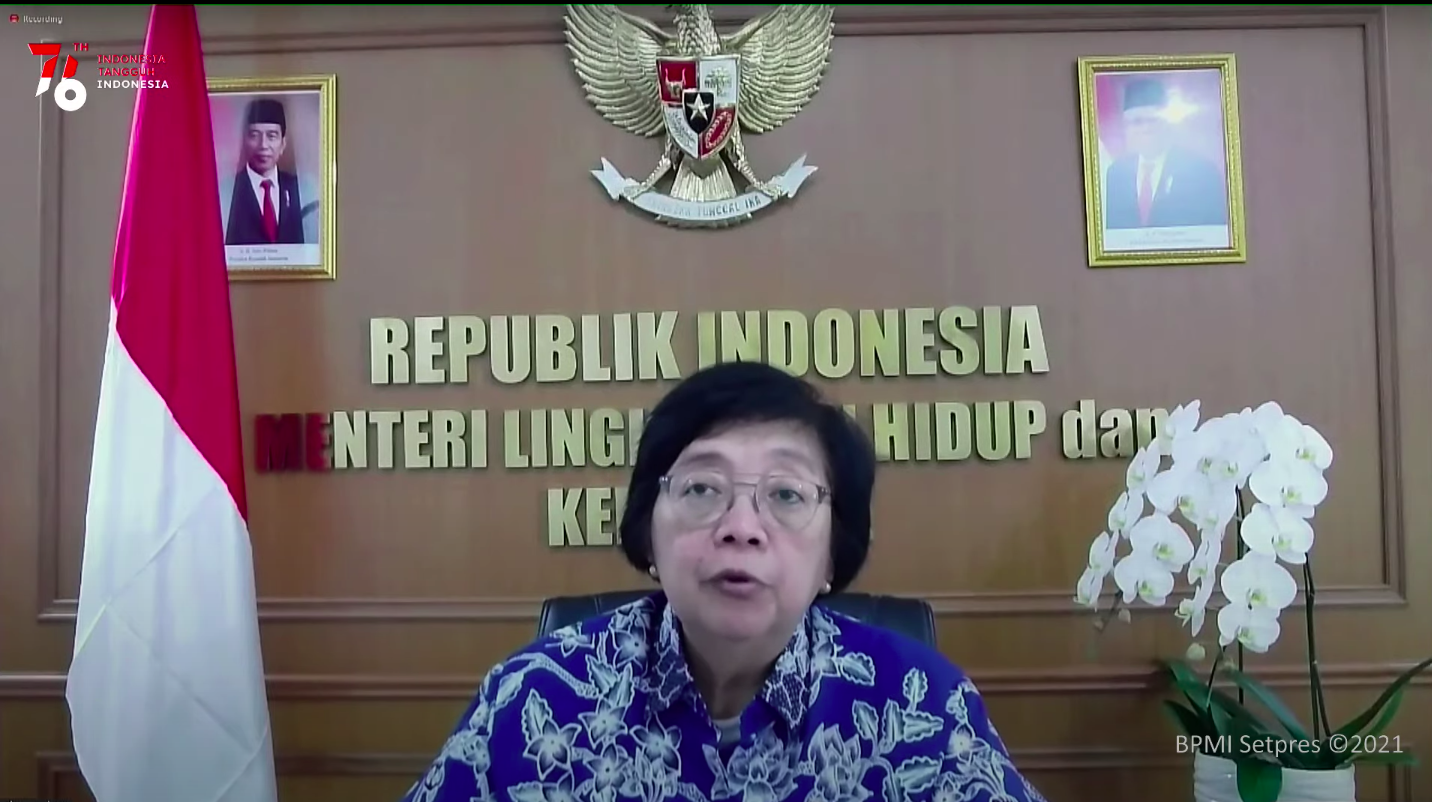 Menteri LHK Siti Nurbaya